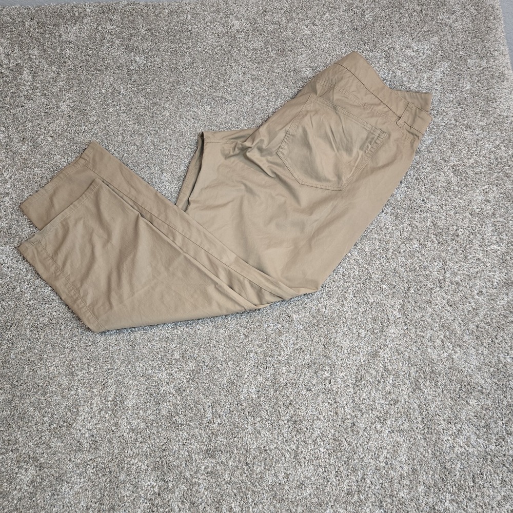 Tailor Vintage Pants Mens 42x30Tan Luxe Performance Tech Pants Canaan Slim